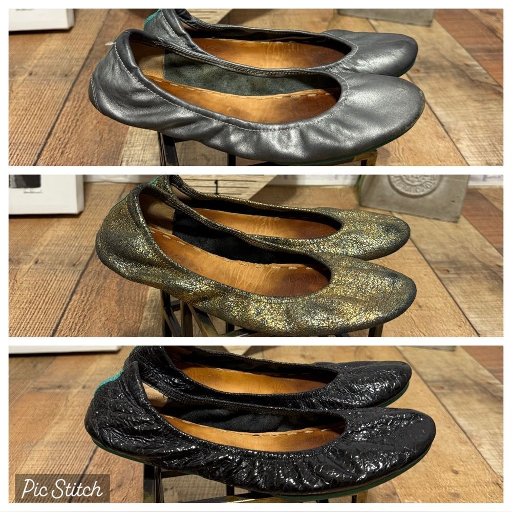 Tiek bundle 3 pairs w flaws *please read* size 8